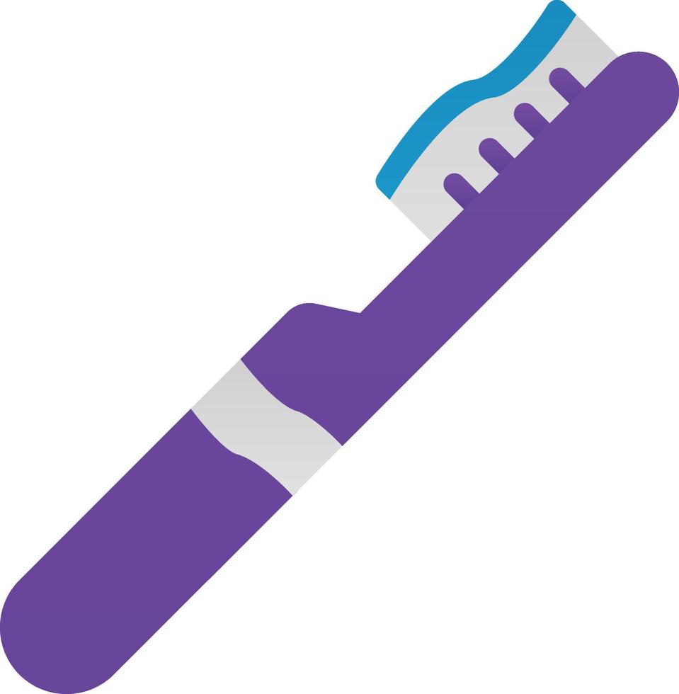 Toothbrush Vector Icon Design