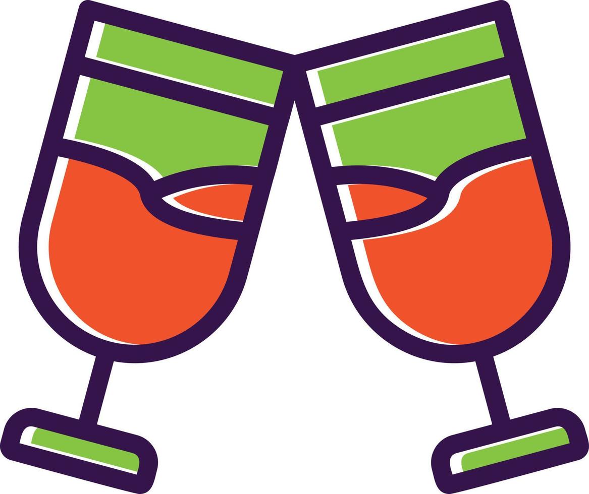Champagne Vector Icon Design