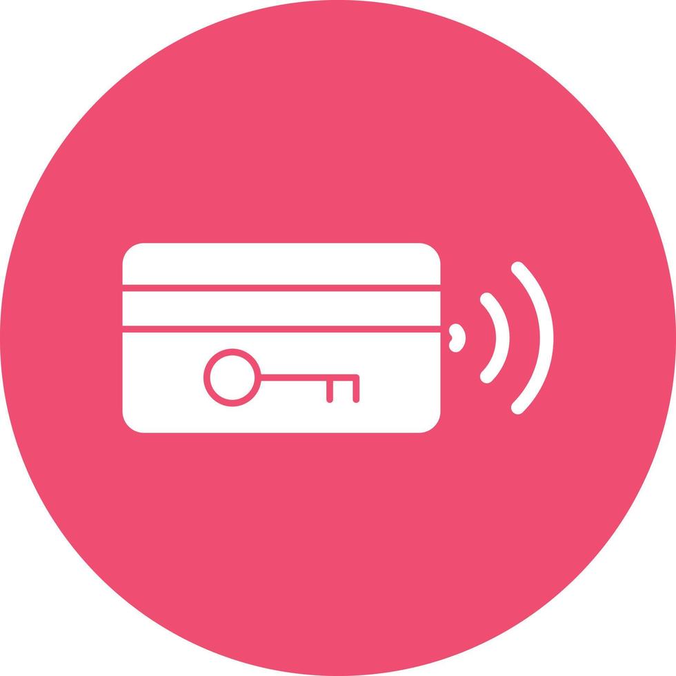 Room Key Vector Icon Design