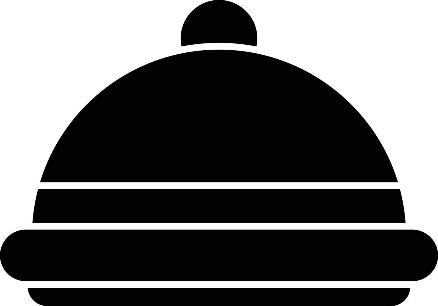 Food Tray Vector Icon Design
