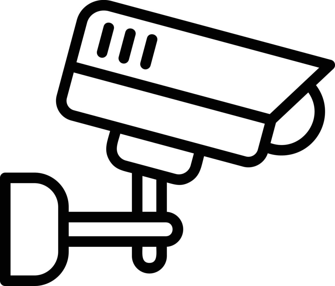 Cctv Camera Vector Icon Design