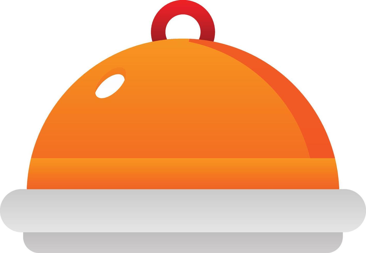 Food Tray Vector Icon Design