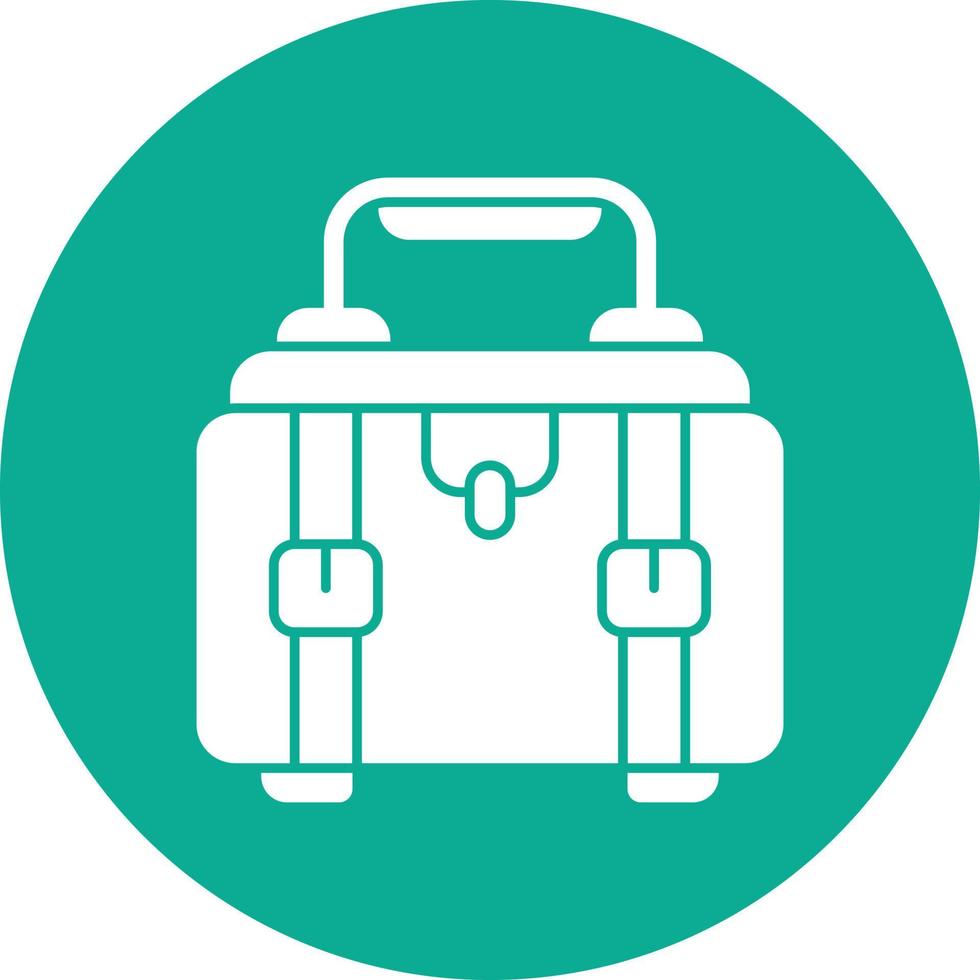 Luggage Vector Icon Design