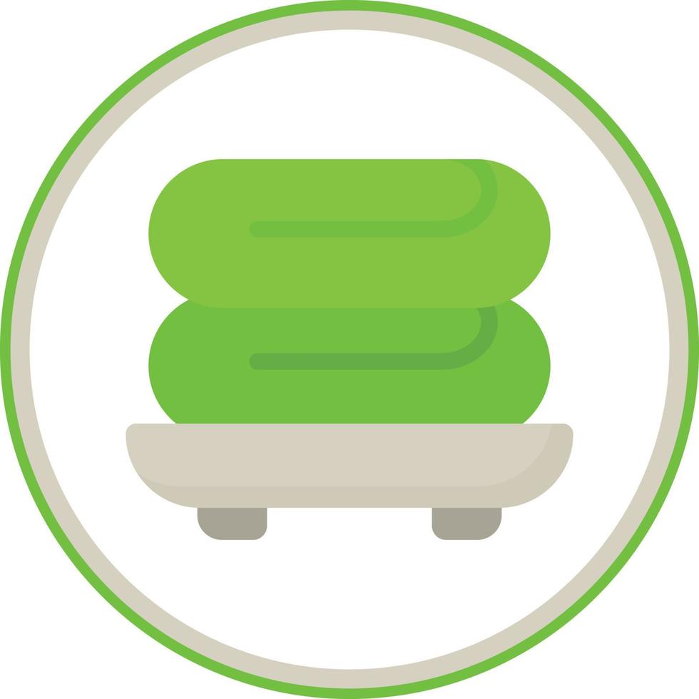 Towel Vector Icon Design