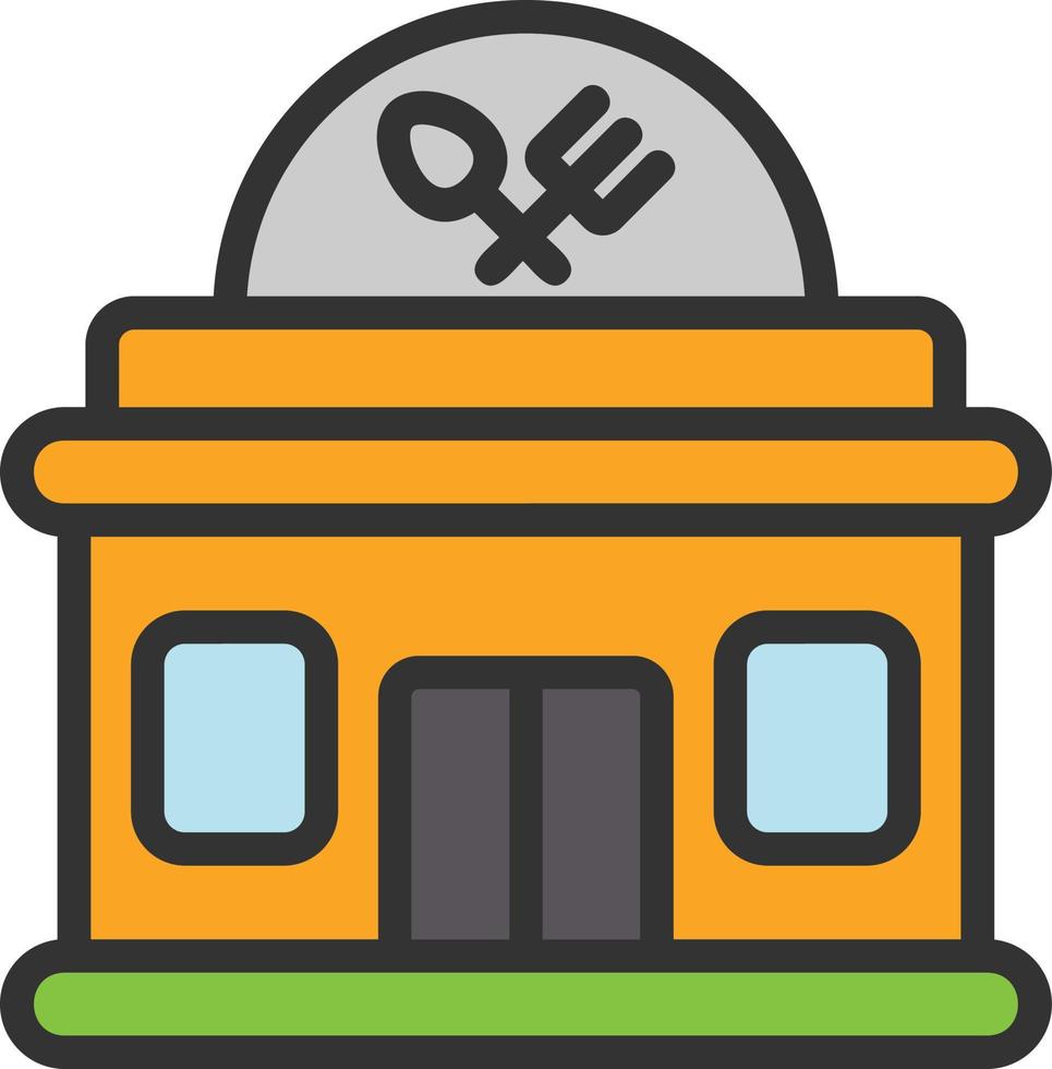 Restaurant Vector Icon Design