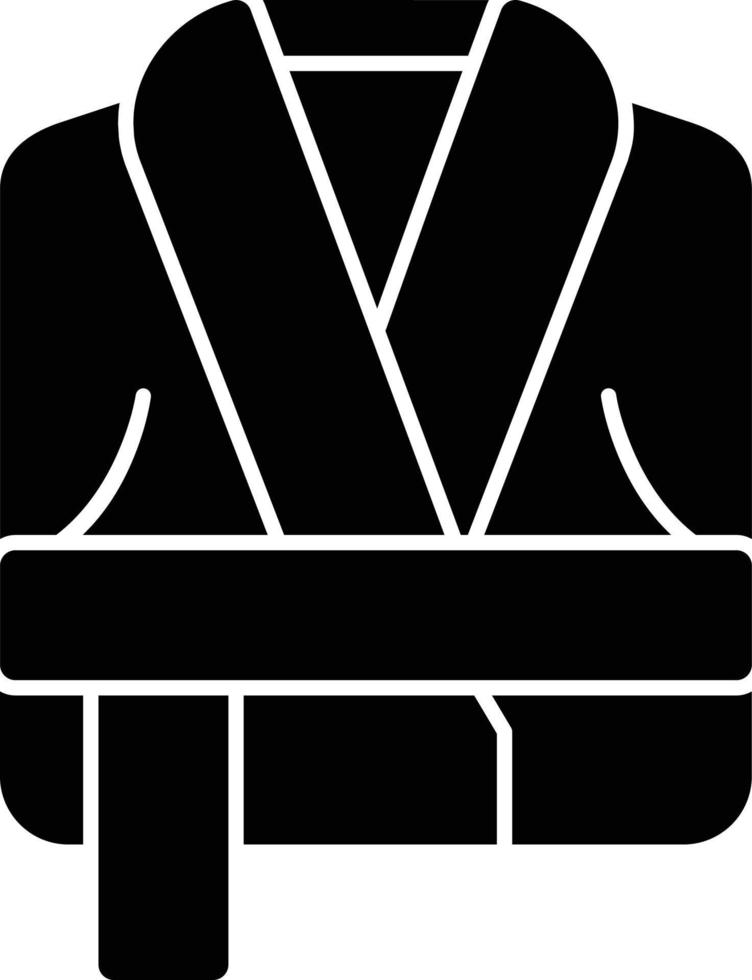 Bathrobe Vector Icon Design