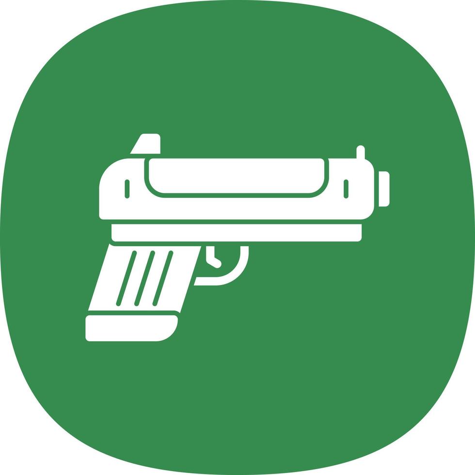 icono de vector de pistola