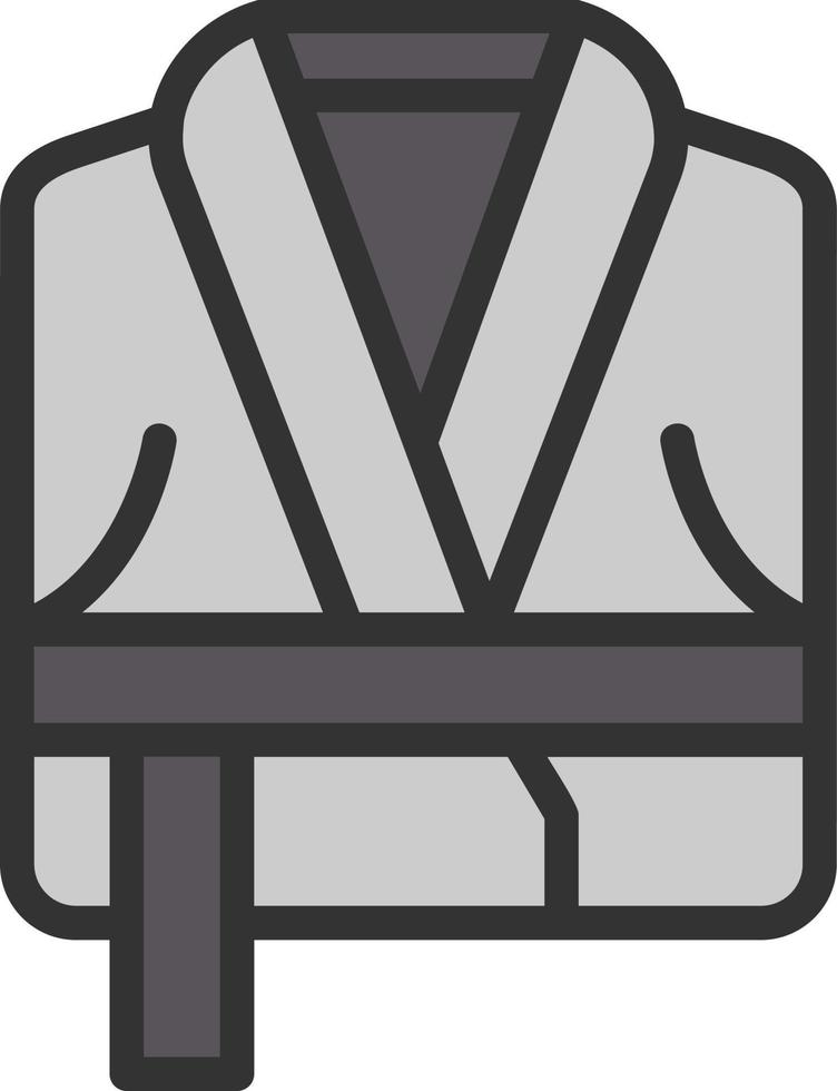 Bathrobe Vector Icon Design
