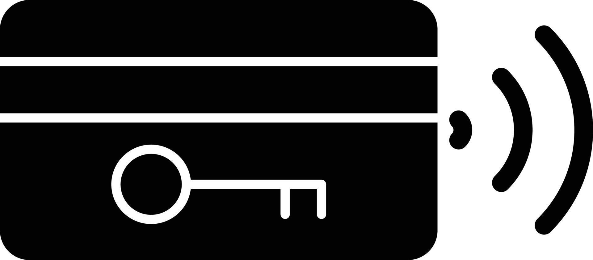 Room Key Vector Icon Design