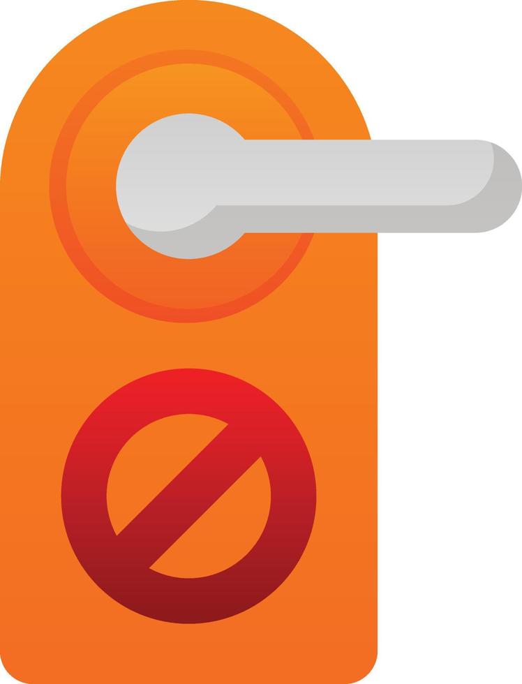 Do Not Disturb Vector Icon Design