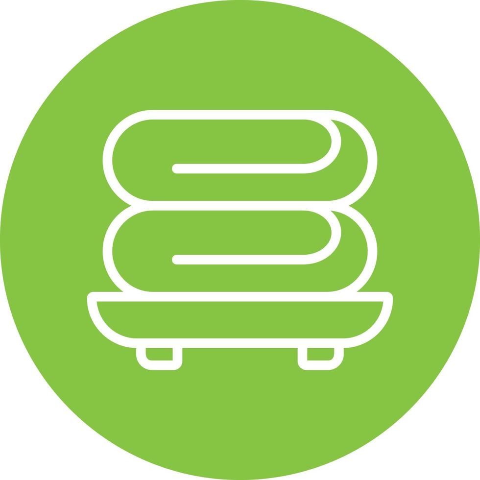 Towel Vector Icon Design