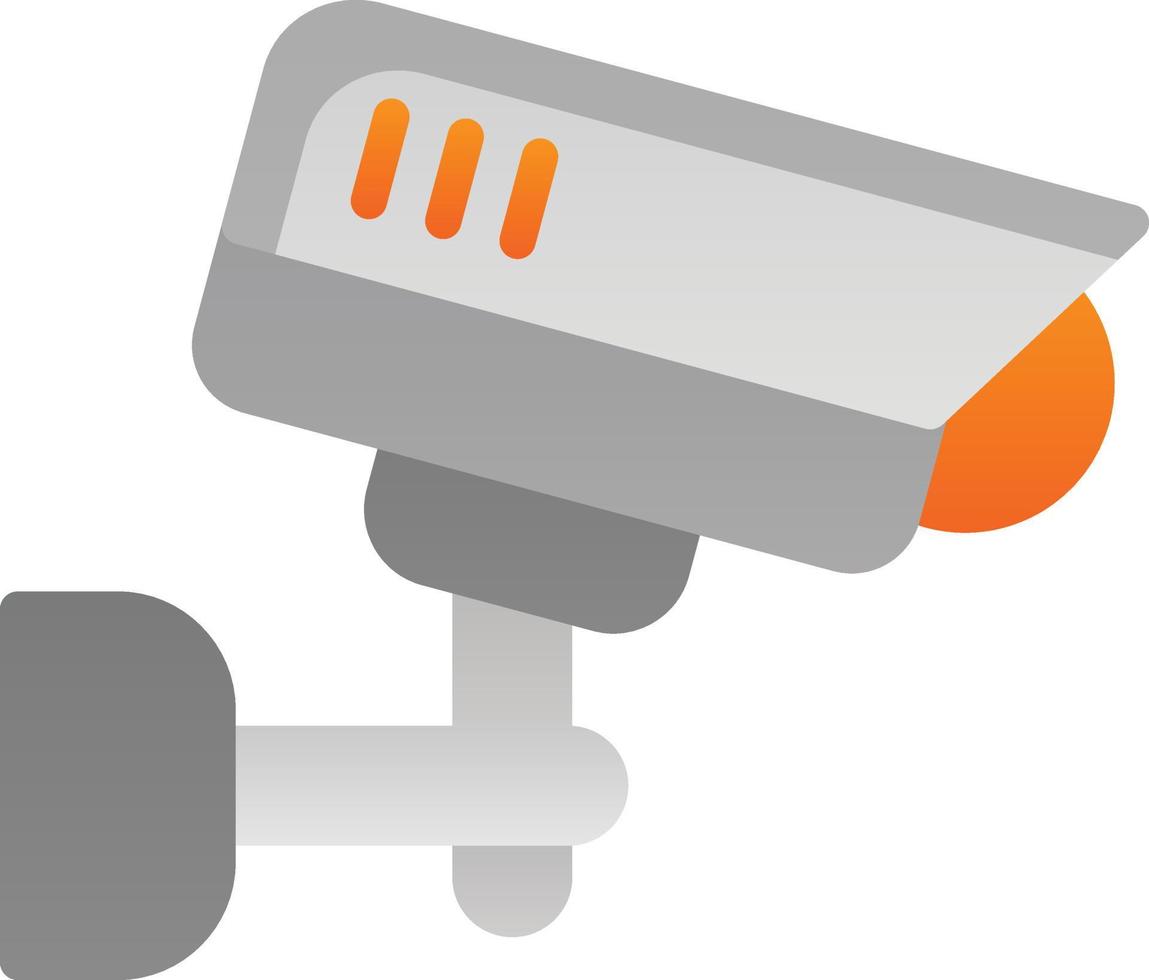 Cctv Camera Vector Icon Design