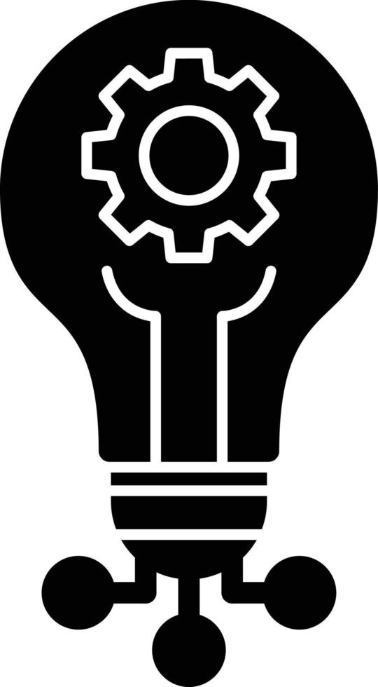 Skill Glyph Icon vector