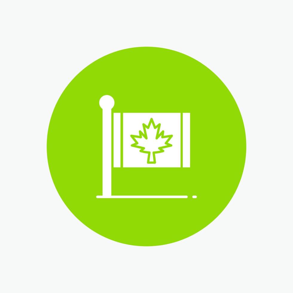 Flag Autumn Canada Leaf Maple vector