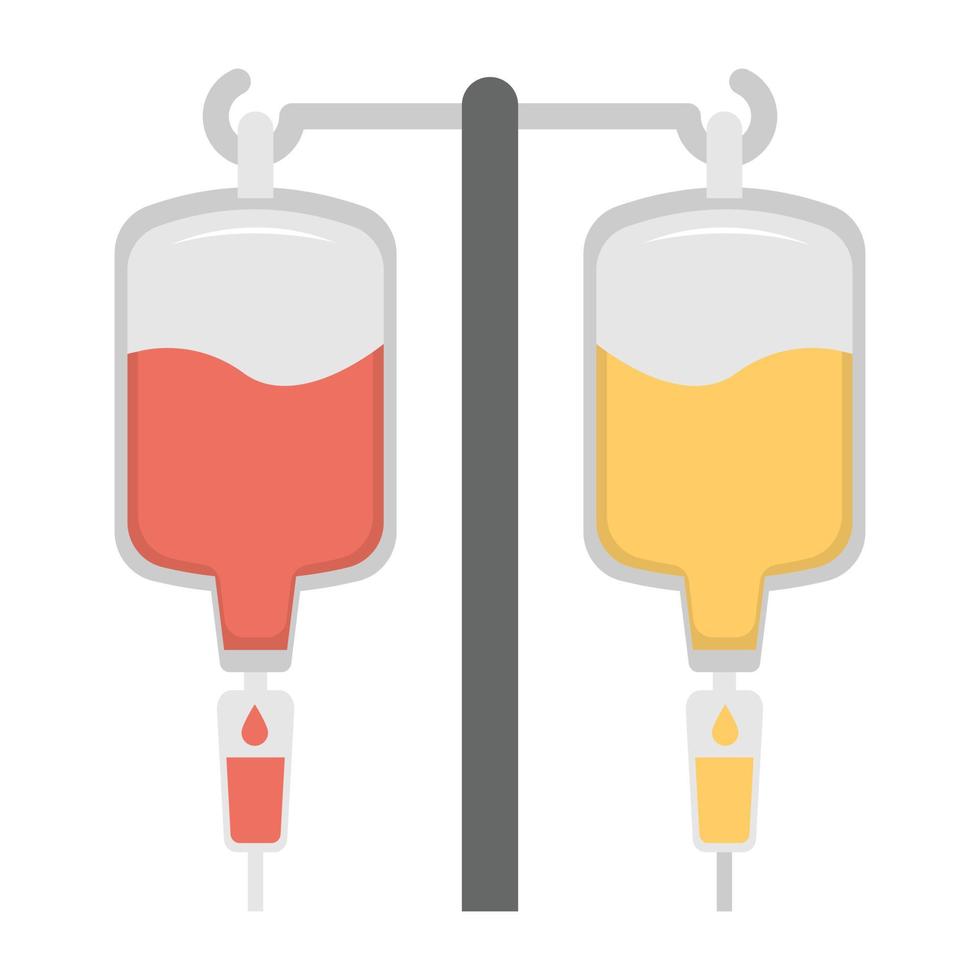 Trendy IV Drip vector