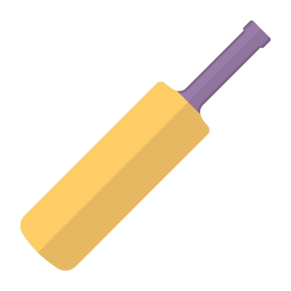 Trendy Cricket Bat vector