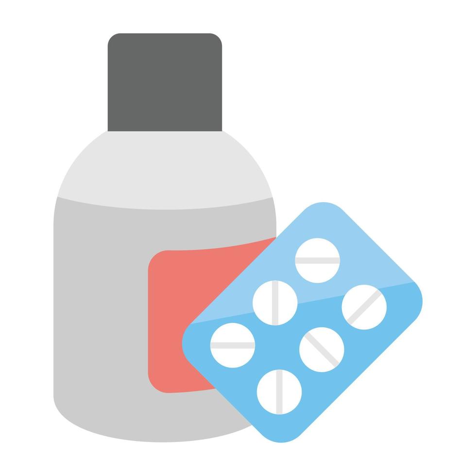 Trendy Medicine Concepts vector