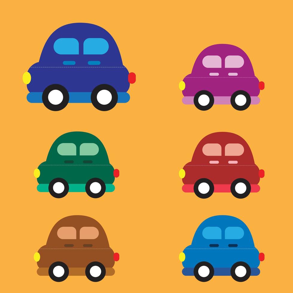 vector de imagen de dibujos animados de coche gratis