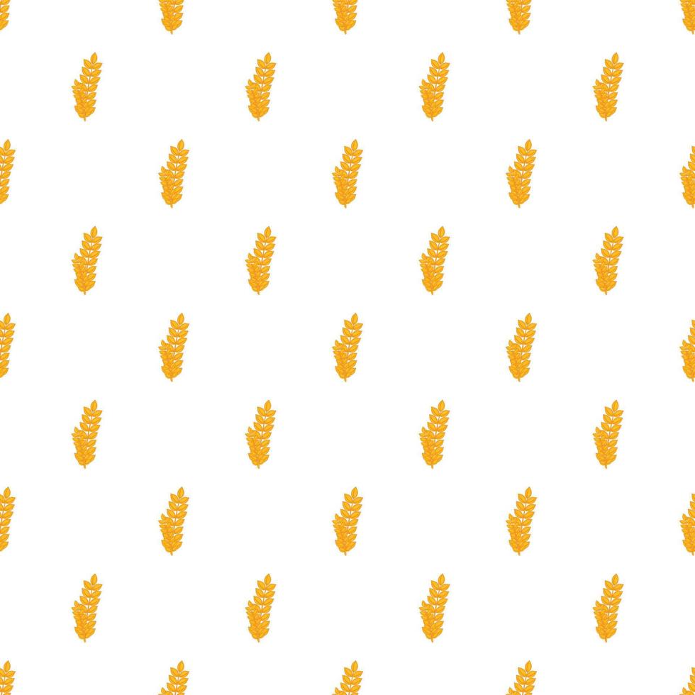 Wheat germ pattern, cartoon style vector