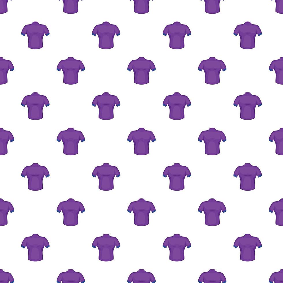 T-shirt for cyclists pattern, cartoon style vector