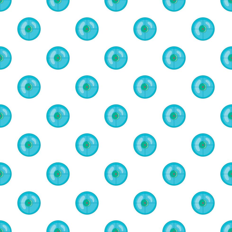 Optical sight pattern, cartoon style vector