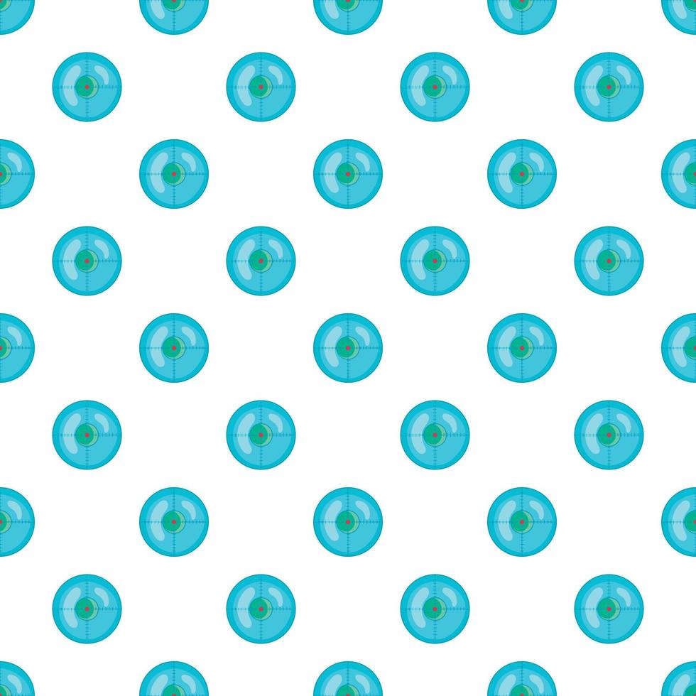 Optical sight pattern, cartoon style vector