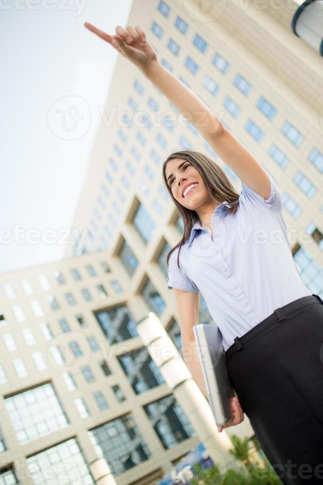 Young Businesswoman view photo