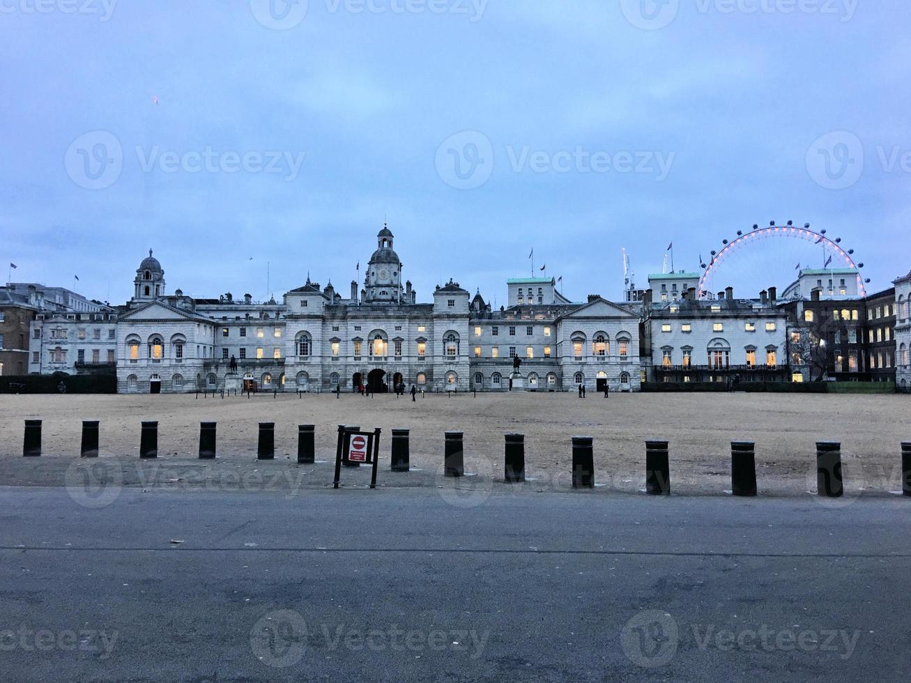 A view of Horse Gaurds Parade in London photo