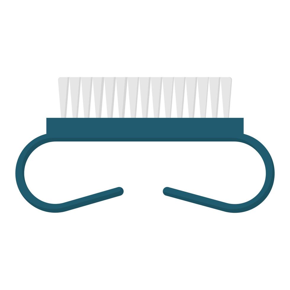 Manicure, pedicure tools. Manicure brush. Flat vector illustration