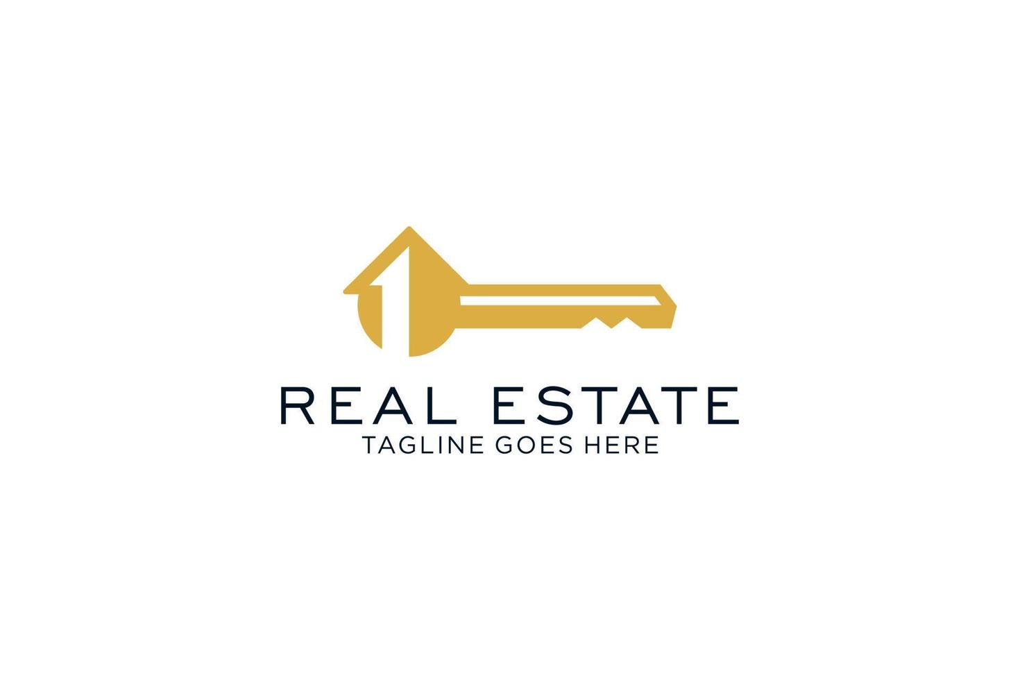 Real Estate Logo. Construction Architecture Building Logo Design Template Element. vector