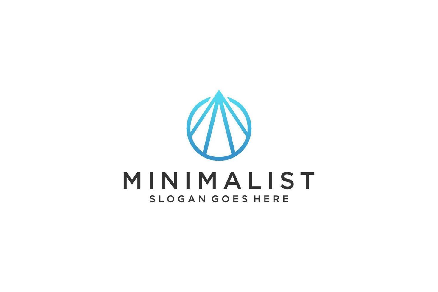 Abstract Initial Letter O Logo. Usable for Business, Technology and Branding Logos. Flat Vector Logo Design Template Element.