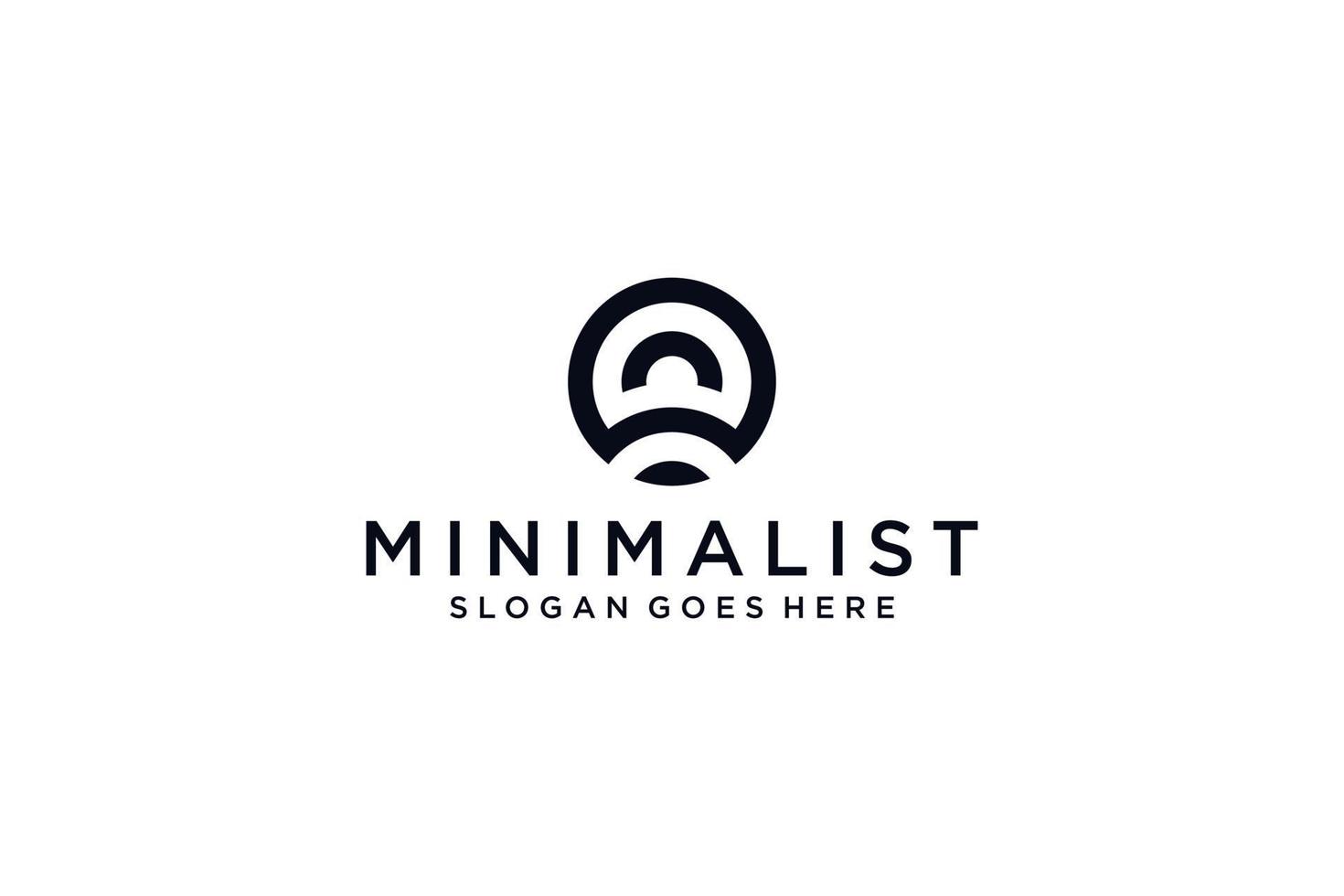 Abstract Initial Letter O Logo. Usable for Business, Technology and Branding Logos. Flat Vector Logo Design Template Element.