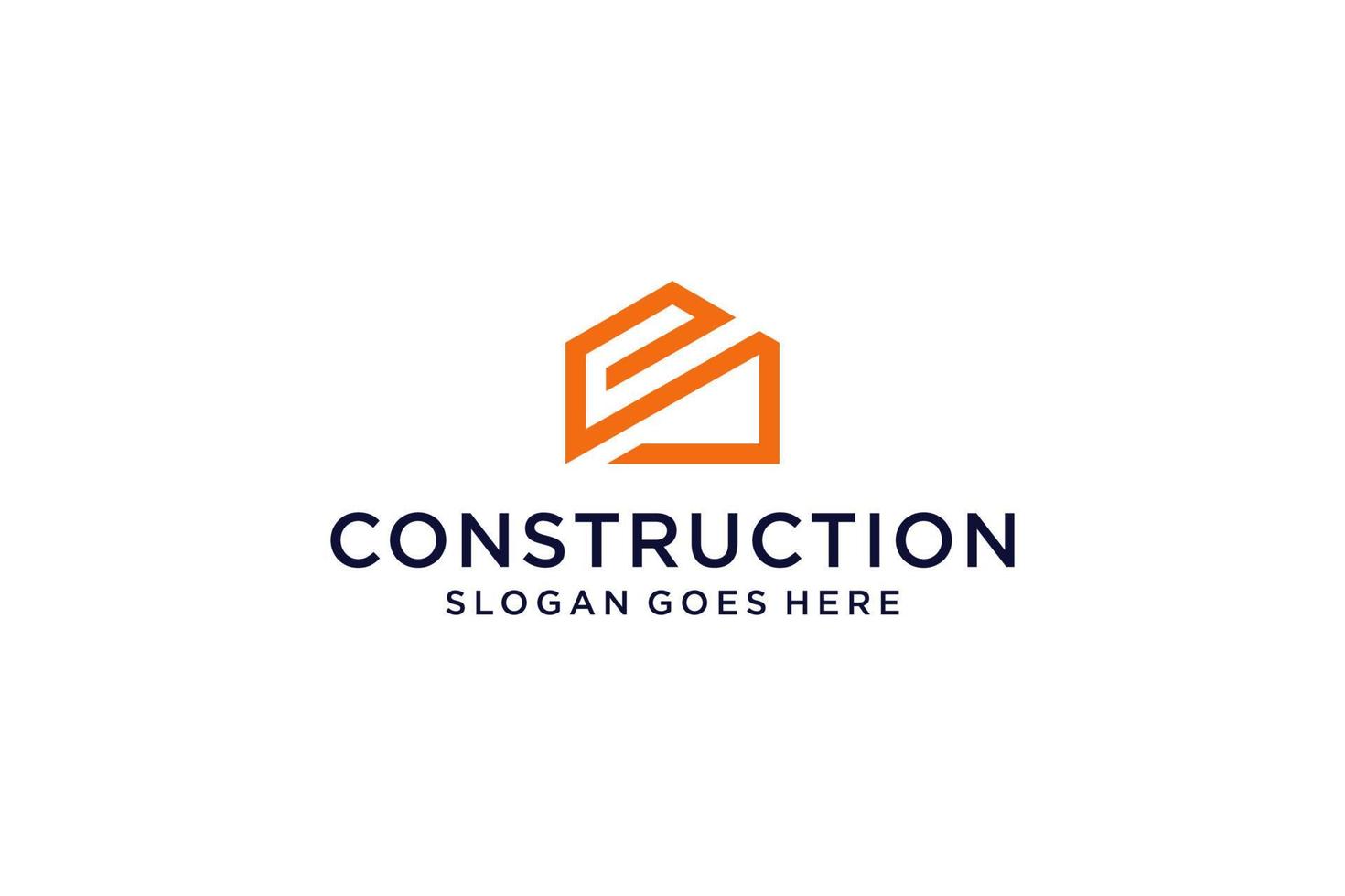 Letter S for Real Estate Logo. Construction Architecture Building Logo Design Template Element. vector