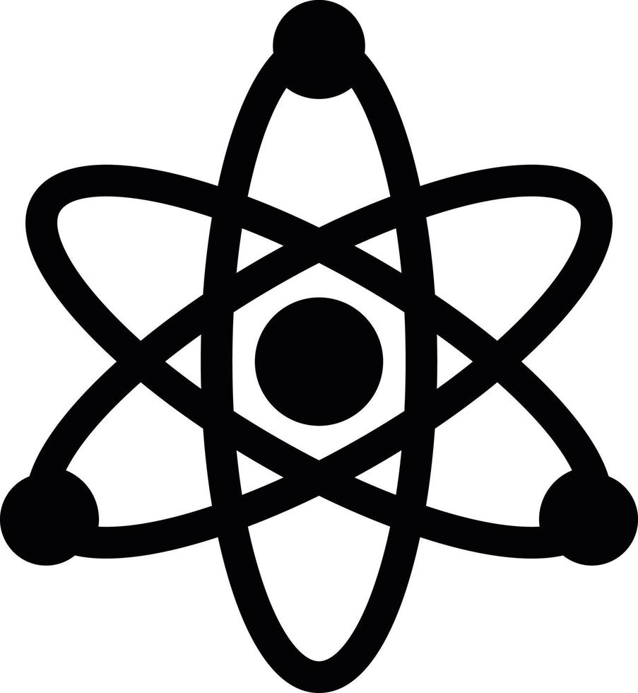 Science Glyph Icon vector