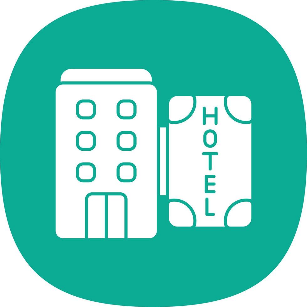 Hotel Vector Icon Design