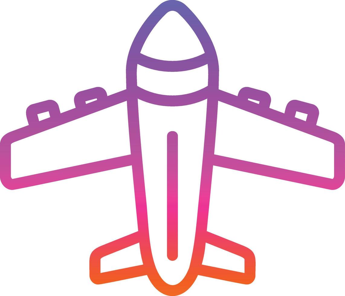 Airplane Vector Icon Design