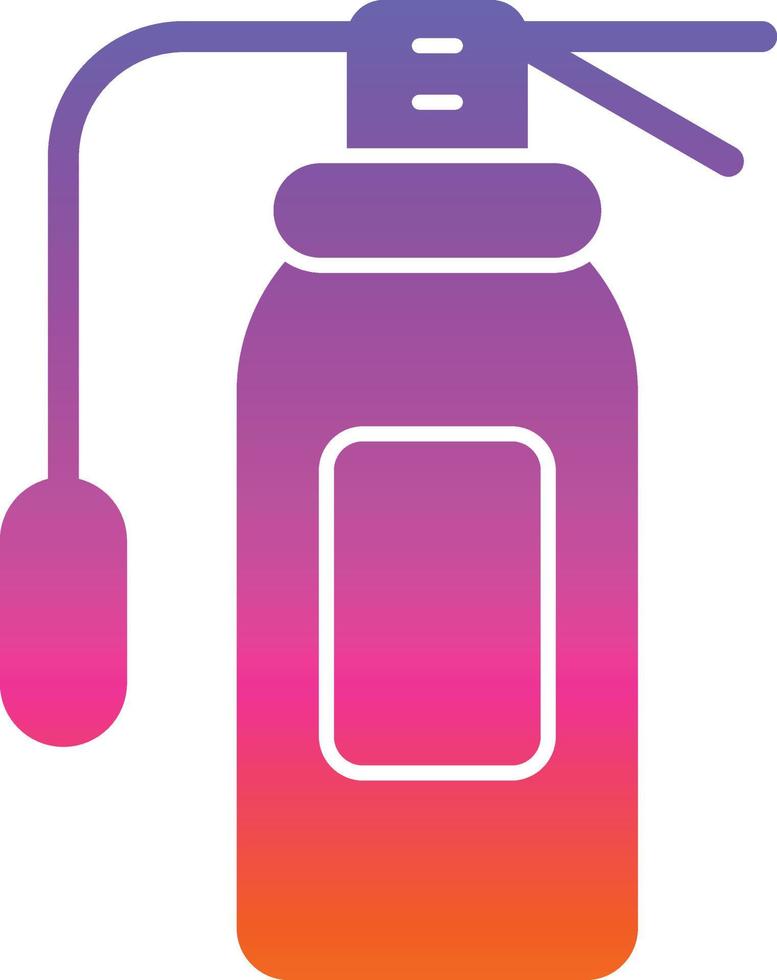 Fire Extinguisher Vector Icon Design
