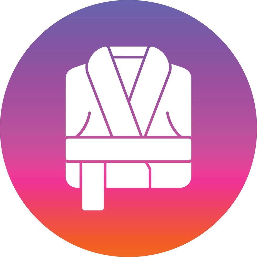 Bathrobe Vector Icon Design