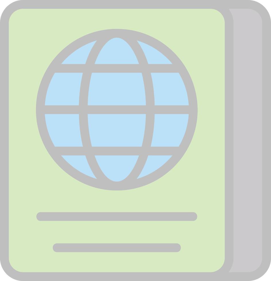 Passport Vector Icon Design