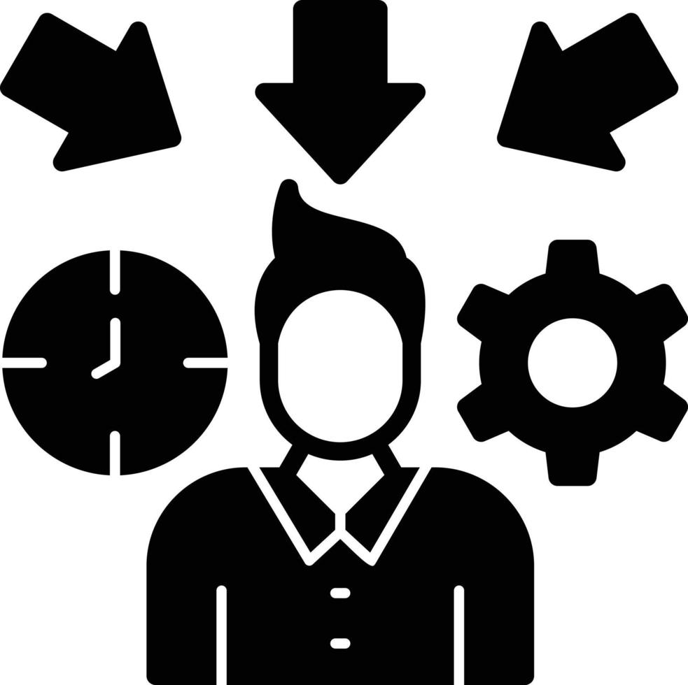 Pressure Glyph Icon vector