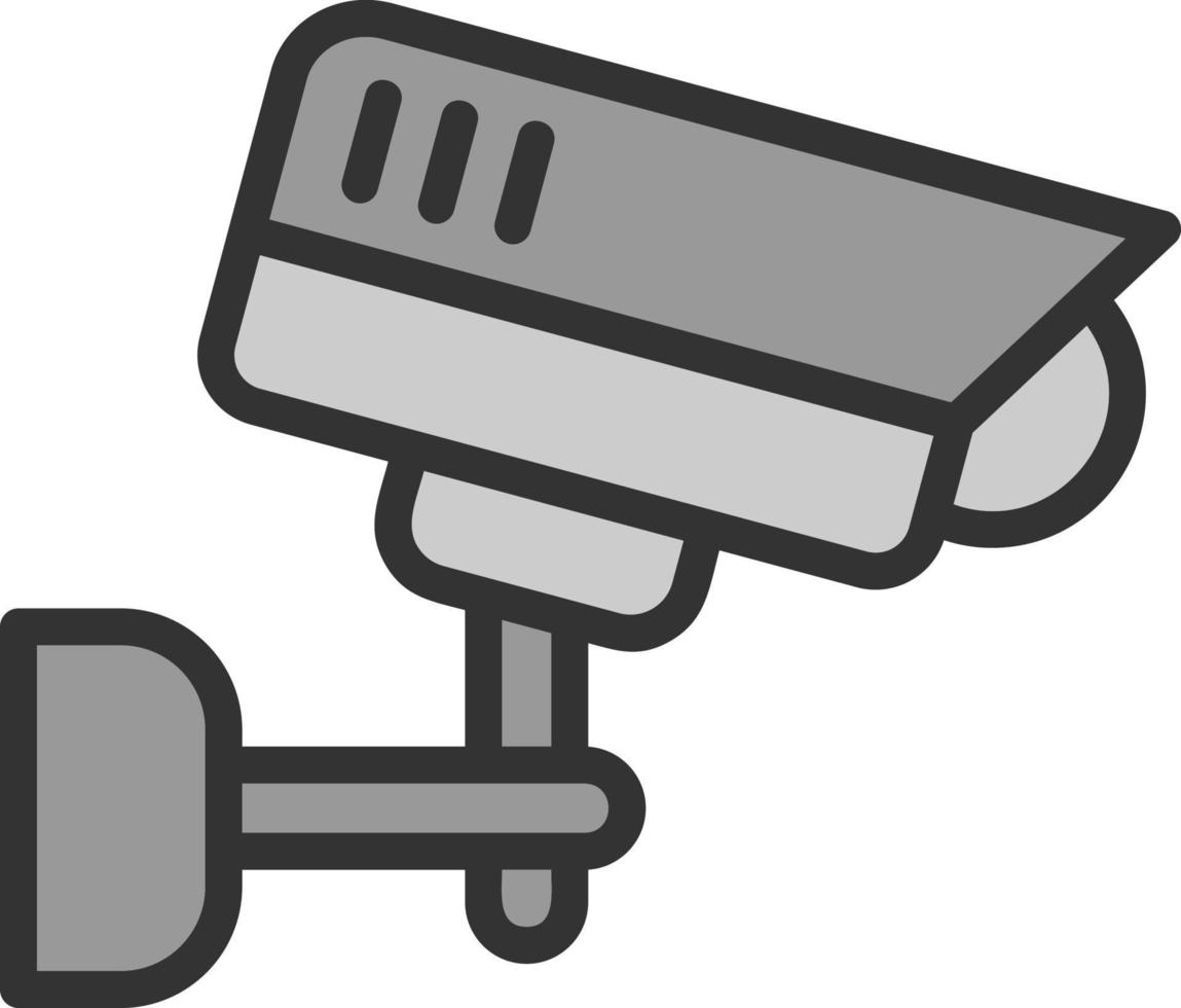 Cctv Camera Vector Icon Design