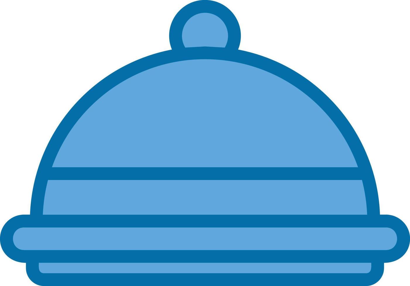 Food Tray Vector Icon Design