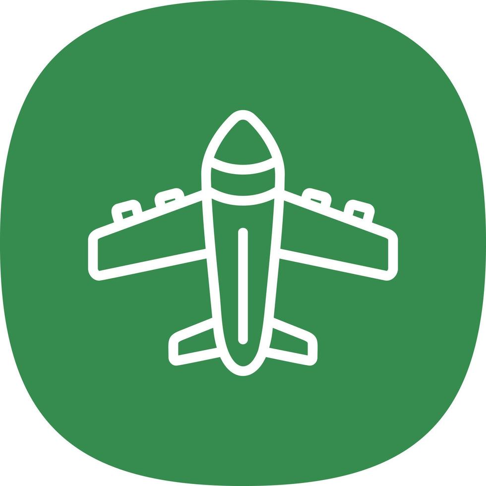 Airplane Vector Icon Design