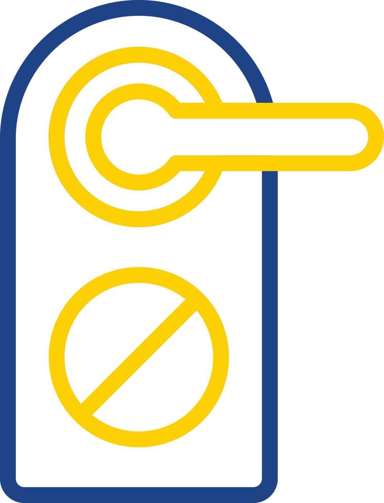 Do Not Disturb Vector Icon Design