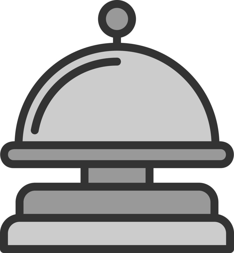 Hotel Bell Vector Icon Design