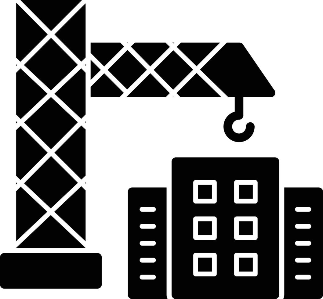 Construction Glyph Icon vector
