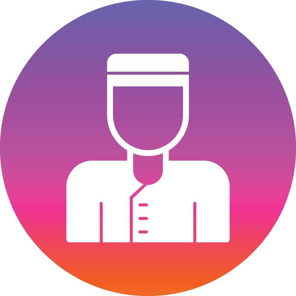 Bell Boy Vector Icon Design