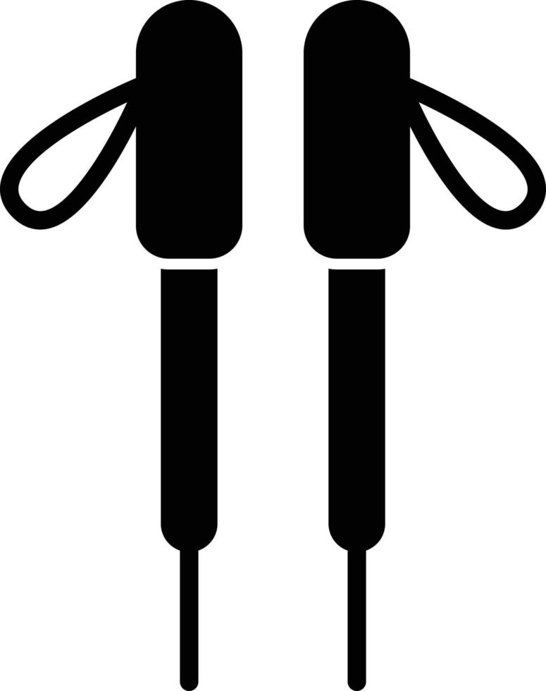 Sticks Glyph Icon vector