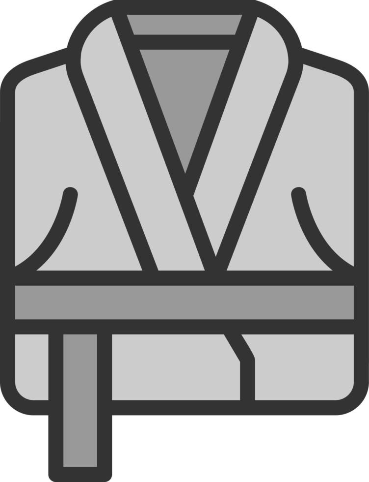 Bathrobe Vector Icon Design