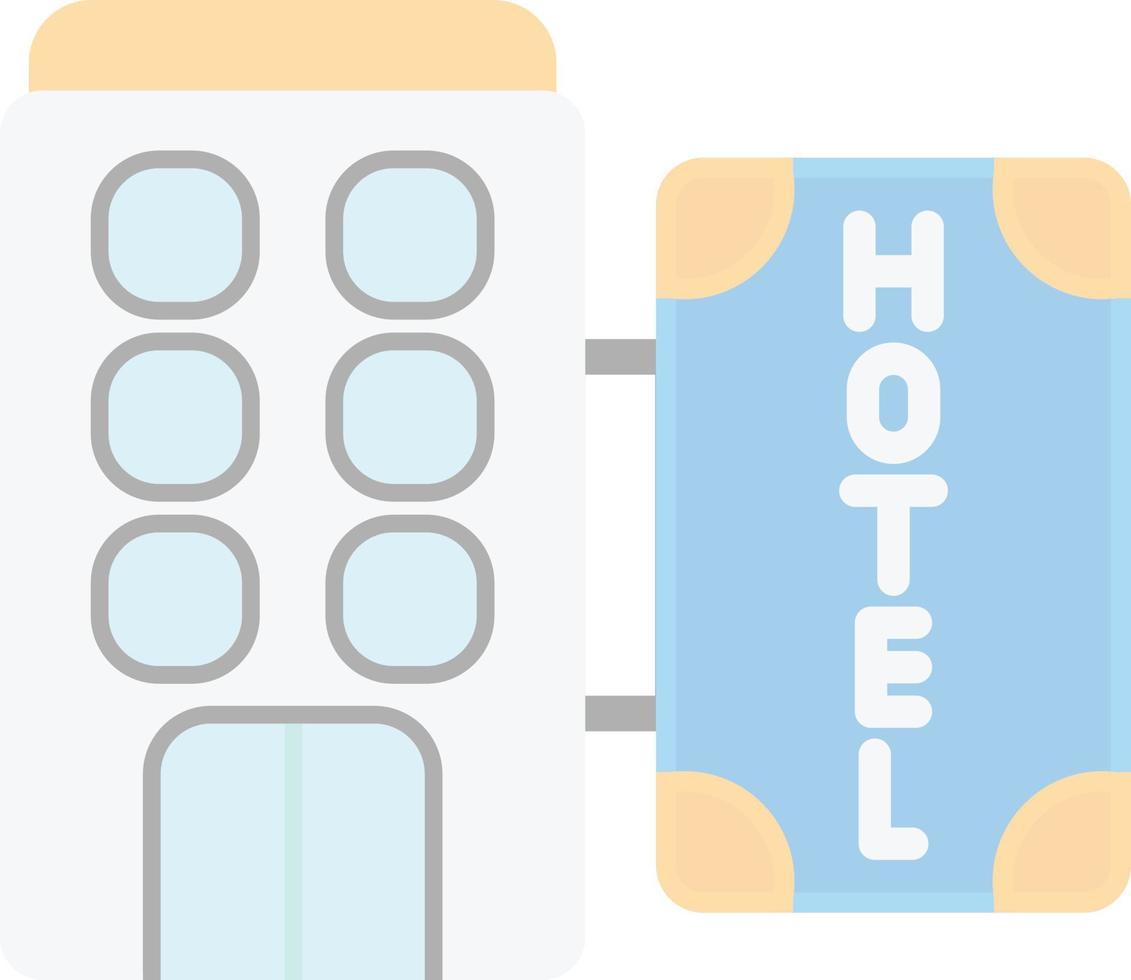 Hotel Vector Icon Design